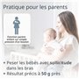 ADE Pèse-personne numérique | Jusqu'à 200 kg | Surface de pesée extra large et antidérapante | Pèse-personne pour personnes âgée