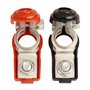 L&P A0066-3-1 Lot de 2 Cosse Batterie 12v 24v Cosse Batterie Voiture Bornes Batterie 12v Connecteur Batterie Borne Batterie Voit