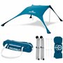 MOMEVO Sunsail Young Family Tente de plage avec protection UV certifiée UPF50+ (jusqu'à 4 personnes