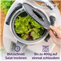 mixcover version améliorée essoreuse à salade compatible avec Thermomix TM6 TM5 - lavage et séchage de la salade - séchoir à sal