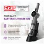 LEBENLANG Aspirateur Voiture Puissant sans Fil 17000PA - INCL. Batterie puissante & Support avec Fonction de Charge I Aspirateur