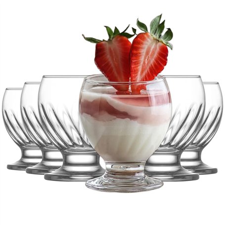 LAV Coupes à Glace en Verre Moderne