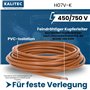 5 mm² marron - 10 m - Flexible - En PVC - Toron 1