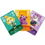 Nintendo Animal Crossing Amiibo Cartes – Série 1–4 – Lot de 4 – 12 cartes au total