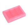 VIFER 28 en 1 Jeu Carte Mémoire Étui PP en Plastique Nintendo Carte Cartouche Boîte de Rangement pour Nintendo 3DS DSL DSI LL(Ro