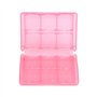 VIFER 28 en 1 Jeu Carte Mémoire Étui PP en Plastique Nintendo Carte Cartouche Boîte de Rangement pour Nintendo 3DS DSL DSI LL(Ro