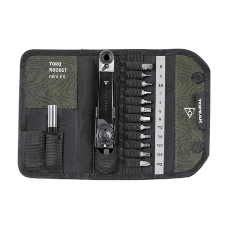 Topeak Clés dynamométriques Torq Rocket Mini Ex