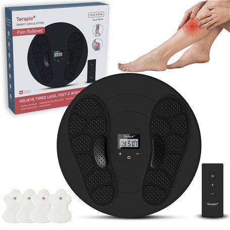 TERAPIO Électro Stimulateur Circulatoire. Appareil de Massage pour Pieds