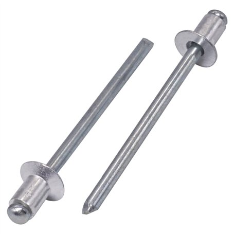 SKIR'CO (500 pièces) Rivets aveugles en aluminium à tête fraisée 4