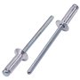 SKIR'CO (100 pièces) Rivets aveugles en aluminium à tête fraisée 4