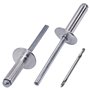 SKIR'CO (30 pièces) Rivets Aveugles à Grande Bride en Aluminium 5