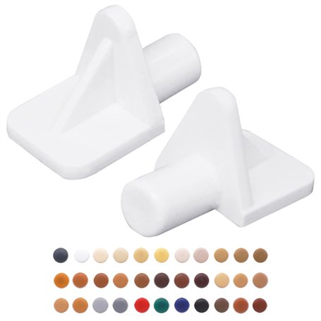 SKIR'CO Lot de 50 chevilles de support d'étagère en plastique de 5 mm