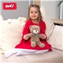 FANCY Peluche Petit Ours Brun 30 сm, Nounours pour Enfants et Adultes, Ours Brun Peluche pour Bébé 0+ - Cadeau Naissance Fille e