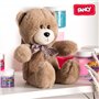 FANCY Peluche Petit Ours Brun 30 сm, Nounours pour Enfants et Adultes, Ours Brun Peluche pour Bébé 0+ - Cadeau Naissance Fille e