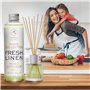 Recharge de Diffuseur Parfumé Linge Frais - 200ml - Diffuseur Parfum Maison - Diffuseur Parfumé de Fresh Linen - Reed Diffuser R