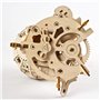 UGEARS Puzzle 3D en Bois - Puzzle Adulte - Modèle de Globe terrestre 3D Rotatif - Kit de Construction mécanique en Bois - Globe