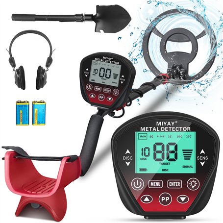 Detecteur de Metaux pour Adultes et Enfants - MIYAY Détecteur de Métaux de Professionnel