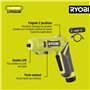 Ryobi - Tournevis 4V - 1,3 Ah - 5 Nm - 2 vitesses - Quick Turn pour faciliter le travail dans les endroits difficiles d'accès - 