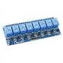 ELEGOO Module Relais 5V DC 8 Canaux avec Optocoupleur 8-Channel Relay Module pour Mega 1280 DSP Arm PIC AVR STM32