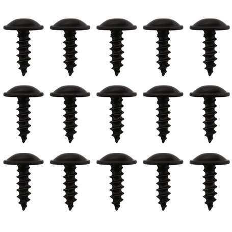 25pcs N91160401 N 90974701 M5x16mm Vis Autotaraudeuses Torx pour sous-châssis de Voiture Garde-Boue Passages Roue Pare-Chocs Gri