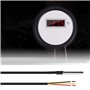 5pcs Sonde Étanche en Acier Inoxydable avec Capteur de Température Numérique avec Câble 1M Mesurant -55°C à +125°C