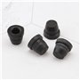 EMSea Lot de 20 bouchons à vis en caoutchouc pour purgeur de frein - 6 mm - Noir