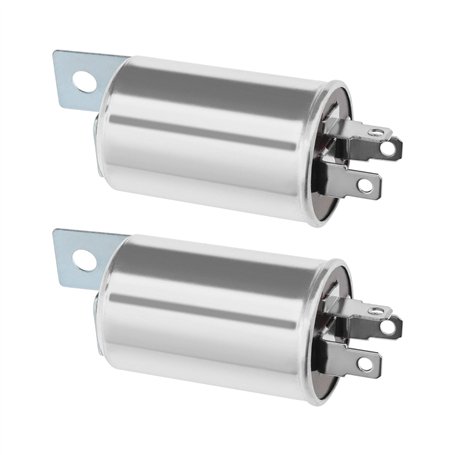 EMSea Relais Clignotants à 3 Broches pour Voiture Unité de Relais en Aluminium 12V 20A 47W Puissance Maximale pour Accessoires d