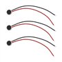 EMSea Lot de 10 microphones à condensateur électret 6027 avec câble 6 x 2