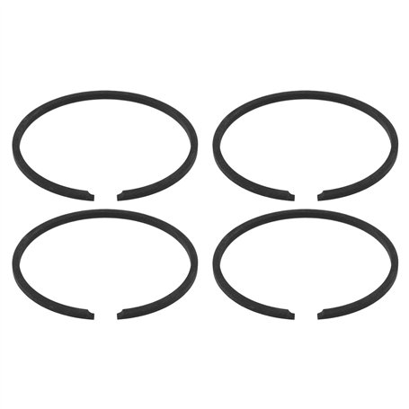 EMSea 4pcs Jeu de Segments de Piston Compatible avec FS160 Accessoires de Cylindre Scie à Chaîne Tondeuse à Gazon Avion Agricole