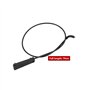 EMSea Câble de Déverrouillage Avant de Capot de Moteur d'automobile OE 7060551 51237060551 Compatible avec BMW E81 E87 Longueur