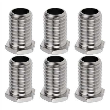 EMSea Lot de 6 vis pour panier d'évier de cuisine 1