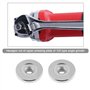 YINETTECH Lot de 4pcs Écrous à Bride pour Meuleuse d'angle M14 Compatible avec 125/150/180/230 Meuleuses d'angle de Type Disque
