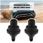 YINETTECH Lot de 2pcs Tuyaux de Reniflard Unidirectionnels avec Clapet Anti-Retour Compatible avec Fabia Octavia Rapid Roomster