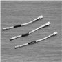 YINETTECH Lot de 3 thermistance pour imprimante 3D NTC 100K 3950 compatible avec Anycubi Kobra Max Compatible avec Plus Vyper i3