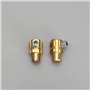 YINETTECH 8 Pièces Connecteur de Panneau de Câble de Soudage TIG Fiche et Prise DKZ35-50/DKJ35-50 Connecteur Rapide de Câble de