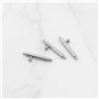 YINETTECH Lot de 12 barrettes à ressort à dégagement rapide en acier inoxydable de 10 mm de diamètre 1,5 mm compatibles avec Fit
