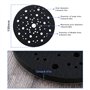 VGOL 2pcs 150mm Tampon d'interface Éponge Douce Tampon de Ponçage Disque de Ponçage Tampons de Support 70 Trous pour Disques de 