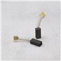 VGOL 2 Paires de Balais de Charbon Moteur Compatible avec Hitachi Compatible avec Makita Compatible avec Milwaukee Compatible av
