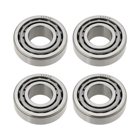 VGOL Lot de 4PCS Roulements à Rouleaux Coniques LM11749/LM11710 Roulements à Bague Intérieure et Extérieure Roulements Scellés e