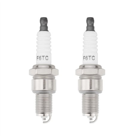 VGOL 2pcs Bougies Allumage pour Tondeuse à Gazon NGK BPR4ES 97226 Filetage 14 Mm Adaptées Aux Petits Moteurs Outils de Jardin To