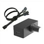 Jevina Régulateur de vitesse PWM 4 broches PWM Contrôle du ventilateur PWM Alimentation USB Type-C Option de refroidissement par