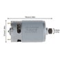 Iegefirm GRS550VC 14 Dents Moteur à Courant Continu 21500-29000 /Min Moteur de Perceuse au Lithium DC 14.4V pour Tournevis éLect