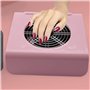 Geieold Nail Aspiration Collecteur de PoussièRe Ventilateur Aspirateur Manucure Machine Outils Art Manucure Salon Outils Rose EU