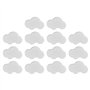 Povxlum Lot de 14 boutons de meubles décoratifs en forme de nuage pour chambre d'enfant
