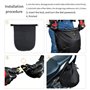 Giyofom Sac de Casque de Moto Étanche à Serrure à Combinaison, Sac de Rangement de Bagages Antivol, Sac D'Équipement de Voyage P