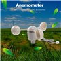 Krytavo WH-SP-WS01 Anémomètre Outil de mesure de vitesse de capteur de vitesse de l'instrument météorologique Accessoires pour a