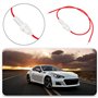 ECSiNG 10PCS Porte-fusibles de Voiture Câble de Connexion de 25cm de Long pour Fusibles Fins de Taille 5x20mm Convient Aux Fusib