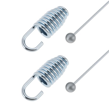 ECSiNG Lot de 2 câbles Bowden avec ressort pour tondeuse à gazon