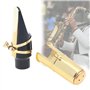 OriGlam Capuchon de protection pour embouchure de saxophone alto à vent (doré)