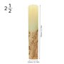 OriGlam Lot de 10 anches professionnelles pour clarinette en si bémol Force 2,5, anches en bambou traditionnel Sib 2,5 pour embo